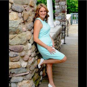 🤍J.Crew beautiful blue A-line Dress 🤍